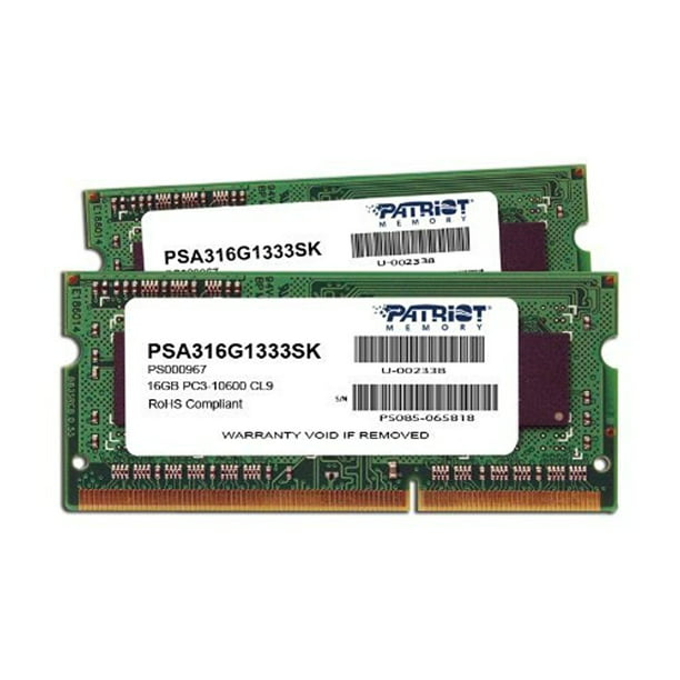2 x 8GB A-Tech 16GB RAM for Toshiba Satellite C855D-S5105 DDR3 1333MHz SODIMM PC3-10600 204-Pin Non-ECC Memory Upgrade Kit 